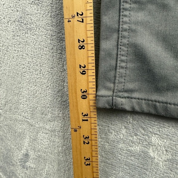 Banana Republic Traveler Pants Mens 32x30 Gray Skinny Fit Stretch Twill - Picture 10 of 12